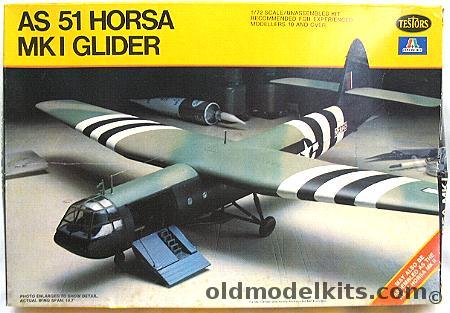 Testors 1/72 AS 51 Horsa Mk I -  Or Mk II D-Day Invasion Glider - (AS51), 862 plastic model kit
